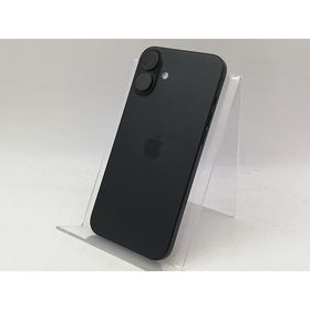 【中古】Apple 国内版 【SIMフリー】 iPhone 16 Plus 128GB ブラック MXVA3J/A【大宮東口】保証期間１ヶ月【ランクB】