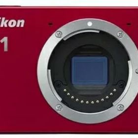 【中古】 Nikon 1 j1 10.1 MP HDデジタルカメラボディのみ(レッド)