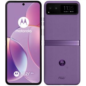 【中古】Bランク【やや傷や汚れあり】 SIMフリー XT2323-7 motorola razr 40s SoftBank版 サマーライラック 利用制限▲(赤ロム永久保証) 送料無料