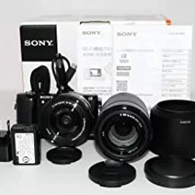 【中古】SONY α5000 ダブルズームレンズキット(ブラック／デジタル一眼)