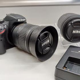 デジタル一眼レフカメラ D3200 ダブルズームキット NIKON