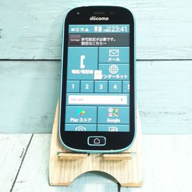 docomo 富士通 F-03K らくらくスマートフォン me blue [訳あり] 845