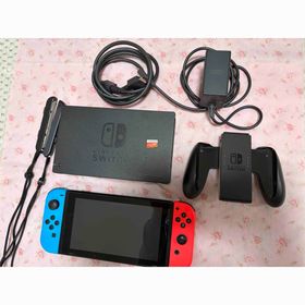 ニンテンドースイッチ(Nintendo Switch)のニンテンドースイッチ 青/赤 Joy-Con 512GB microSDカード付(家庭用ゲーム機本体)