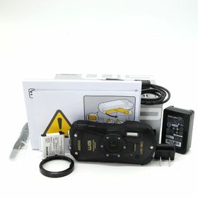 ペンタックス(PENTAX)の■ほぼ新品■WG-90 ブラック 本格防水デジタルカメラ(コンパクトデジタルカメラ)