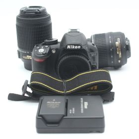 ≪極上品≫ Nikon D3100 ダブルズームキット(18-55/55-200) ブラック #20260106-3169