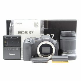 キヤノン(Canon)の■極上品■ CANON EOS R7 RF-S18-150 IS STM(ミラーレス一眼)