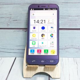 Softbank SHARP シンプルスマホ4 704SH ネイビー 美品 586