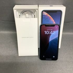 美品 国内版 SIMフリーiPhoneXR 64GB ブルー色