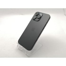 【中古】Apple 国内版 【SIMフリー】 iPhone 16 Pro Max 1TB ブラックチタニウム MYWQ3J/A【ECセンター】保証期間１ヶ月【ランクB】