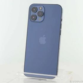 ソフマップ 〔中古品〕 iPhone12 Pro Max 256GB パシフィックブルー MGD23J／A SIMフリー【349】