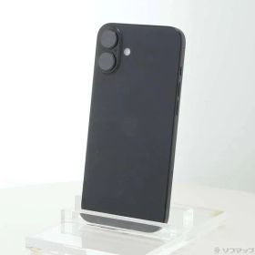 ソフマップ 〔中古品〕 iPhone16 Plus 128GB ブラック 3N343J／A SIMフリー【377】
