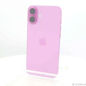 ソフマップ 〔中古品〕 iPhone16 Plus 128GB ピンク 3N345J／A SIMフリー【305】