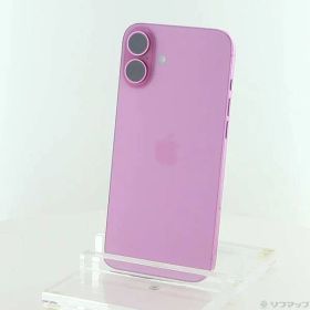 ソフマップ 〔中古品〕 iPhone16 Plus 128GB ピンク 3N345J／A SIMフリー【349】