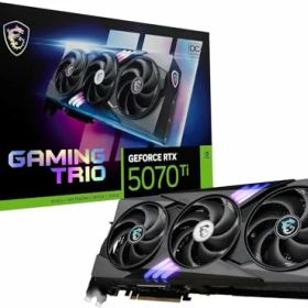 MSI GeForce RTX 5070 Ti 16G GAMING TRIO OC PLUS グラフィックスカード VD9041