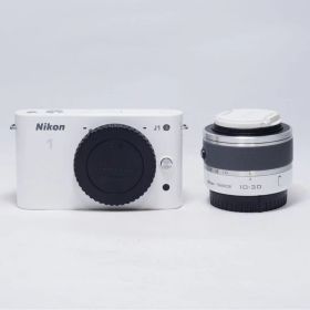 動作確認済 美品 Nikon 1 J1 10-30mm レンズセット ホワイト