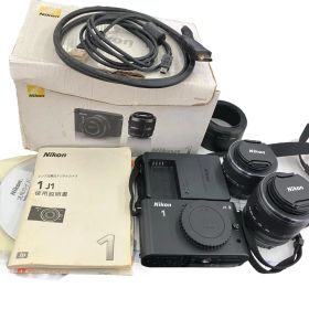 186001 動作確認済み Nikon ニコン Nikon1 J1 ダブルズーム Model 1 Nikkor Double Zoom Kit 30-110㎜1:3.8‐5.6 ,