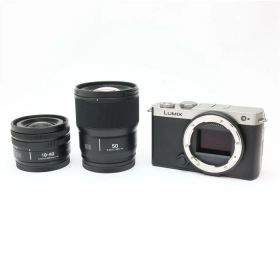 【中古】 《美品》 Panasonic LUMIX S9 ダブルレンズキット DC-S9W-S ダークシルバー [ デジタルカメラ ]