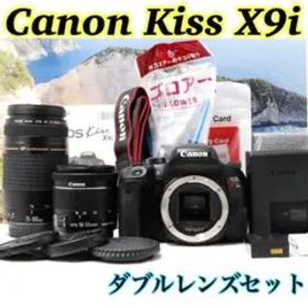 Canon EOS Kiss X9i ダブルレンズセット 一眼レフ❤️エモ写真❤️