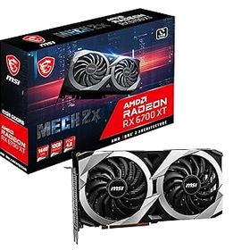 【中古】【未使用】MSI Radeon RX 6700 XT MECH 2X 12G グラフィックスボード VD7611