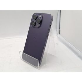 【中古】Apple 国内版 【SIMフリー】 iPhone 14 Pro 512GB ディープパープル MQ283J/A【仙台駅東口】保証期間１週間【ランクC】