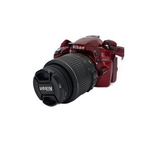 Nikon◆デジタル一眼カメラ D3200 18-55 VR レンズキット [レッド]