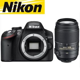 ニコン Nikon D3200 AF-S 55-300mm VR 望遠 レンズセット 手振れ補正 デジタル一眼レフ カメラ 中古