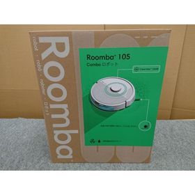 未使用品 アイロボット iRobot ルンバ105 コンボ 掃除機&amp;床拭きロボット Y311260 ホワイト Roomba 105 Combo ロボット掃除機