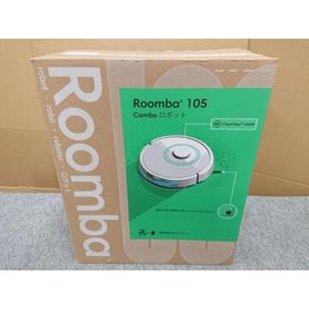 @【未使用品】 アイロボット iRobot ルンバ105 コンボ 掃除機&amp;床拭きロボット Y311260 ホワイト Roomba 105 Combo ロボット掃除機