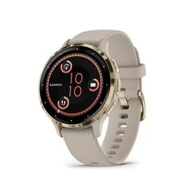 GARMIN ガーミン 0100278542 010-02785-42 Suica対応 Venu 3S(ヴェニュー 3S)GPSスマートウォッチ French Gray / Cream Gold