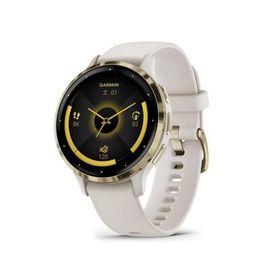 GARMIN ガーミン 0100278544 010-02785-44 Suica対応 Venu 3S(ヴェニュー 3S)GPSスマートウォッチ Ivory / Cream Gold