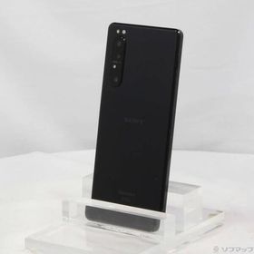 〔中古〕SONY(ソニー) Xperia 1 II 128GB ブラック SO-51A docomoロック解除SIMフリー〔297-ud〕