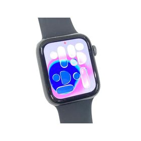 中古 Apple Watch Series6 GPS 44mm スペースグレイアルミニウムケース ブラックスポーツバンド M00H3J/A Model:A2292 ※バッテリ残量やや少なめ