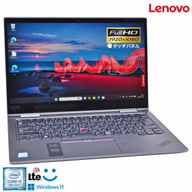 Lenovo ThinkPad X1 Yoga 4th フルHD 2-in-1 LTE Core i5 8265U メモリ8G m.2SSD256G Wi-Fi 顔認証 カメラ Windows11【中古】