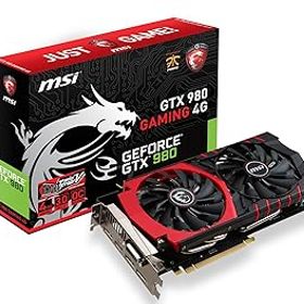 【中古】MSI GTX 980 GAMING 4G グラフィックスボード VD5504 GTX 980 GAMING 4G