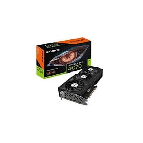 【平行輸入品】Gigabyte GeForce RTX 4070 WINDFORCE OC 12G グラフィックカード 3X WINDFORCEファン 12GB 192ビット GDDR6X GV-N4070WF3OC-12GD ビデオカード