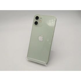 【中古】Apple au 【SIMロック解除済み】 iPhone 12 mini 64GB グリーン MGAV3J/A【広島本通】保証期間1ヶ月【ランクC】