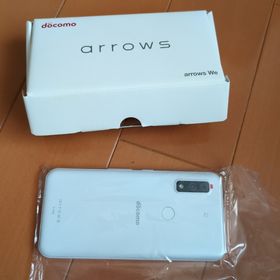 アローズ(arrows)のFUJITSU arrows We F-51B ホワイト(スマートフォン本体)