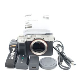 ★良品★ SONY ソニー α7C ボディ シルバー [ILCE-7C S](ミラーレス一眼)