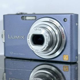 Panasonic LUMIX DMC-FX60 ラベンダーブルー 1210万画素 光学5倍ズーム 広角25mm 手ブレ補正 薄型 コンパクトデジタルカメラ