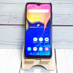 au Galaxy A20 SCV46 Black 208