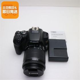 美品 EOS Kiss X10 EF-S18-55 IS STM レンズキット ブラック 即日発送 Canon デジタル一眼 あすつく 土日祝発送OK