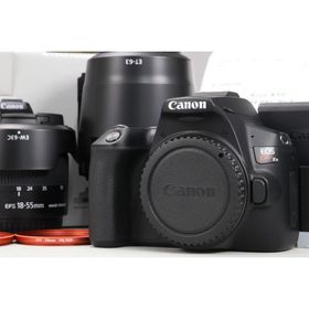[美品｜シャッター数 4000回] Canon EOS Kiss X10 ダブルズームキット ブラック [バッテリー劣化なし｜フィルター・フード付属]