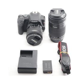 Canon デジタル一眼レフカメラ EOS Kiss X10 ダブルズームキット ブラック EOSKISSX10BK-WKIT