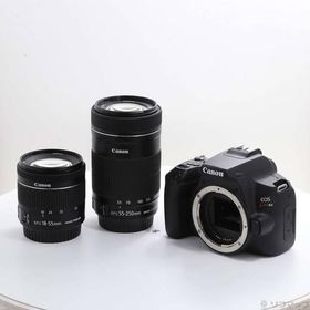 〔中古〕Canon(キヤノン) EOS Kiss X10 ダブルズームキット ブラック〔276-ud〕