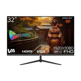 液晶ディスプレイ JAPANNEXT JN-V32FLFHD [液晶ディスプレイ/32型/1920×1080/ブラック]