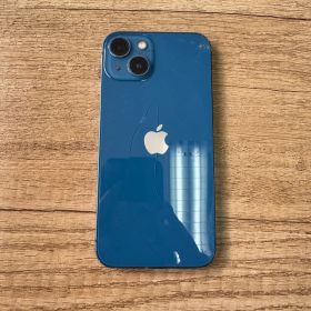 【背面割れあり】iPhone13 128GB ブルー