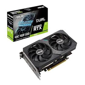 【中古】ASUSTek NVIDIA RTX3060 搭載 Axial-techファンと2スロット設計 DUAL-RTX3060-O12G-V2