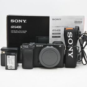 ショット数『1899』SONY(ソニー) APS-C ミラーレス一眼カメラ α6400 ボディ