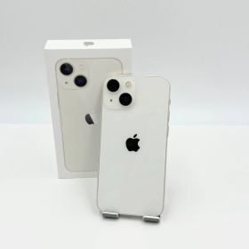 美品 iPhone 13 mini 128GB SIMフリー MLJE3J/A スターライト バッテリー最大容量78% 付属品完備【C6192-C】