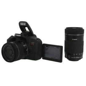 【Canon】キヤノン『EOS Kiss X9i ダブルズームキット』2017年4月発売 デジタル一眼レフカメラ 1週間保証【中古】